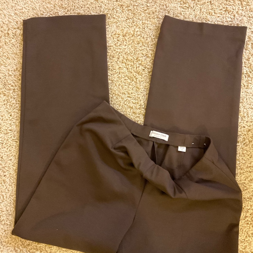 Coldwater Creek classic fit knit pants - Picture 2 of 4